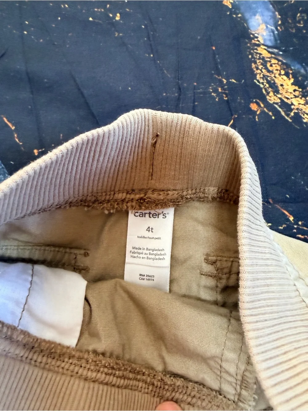 Carter’s khaki pants size 4T kids